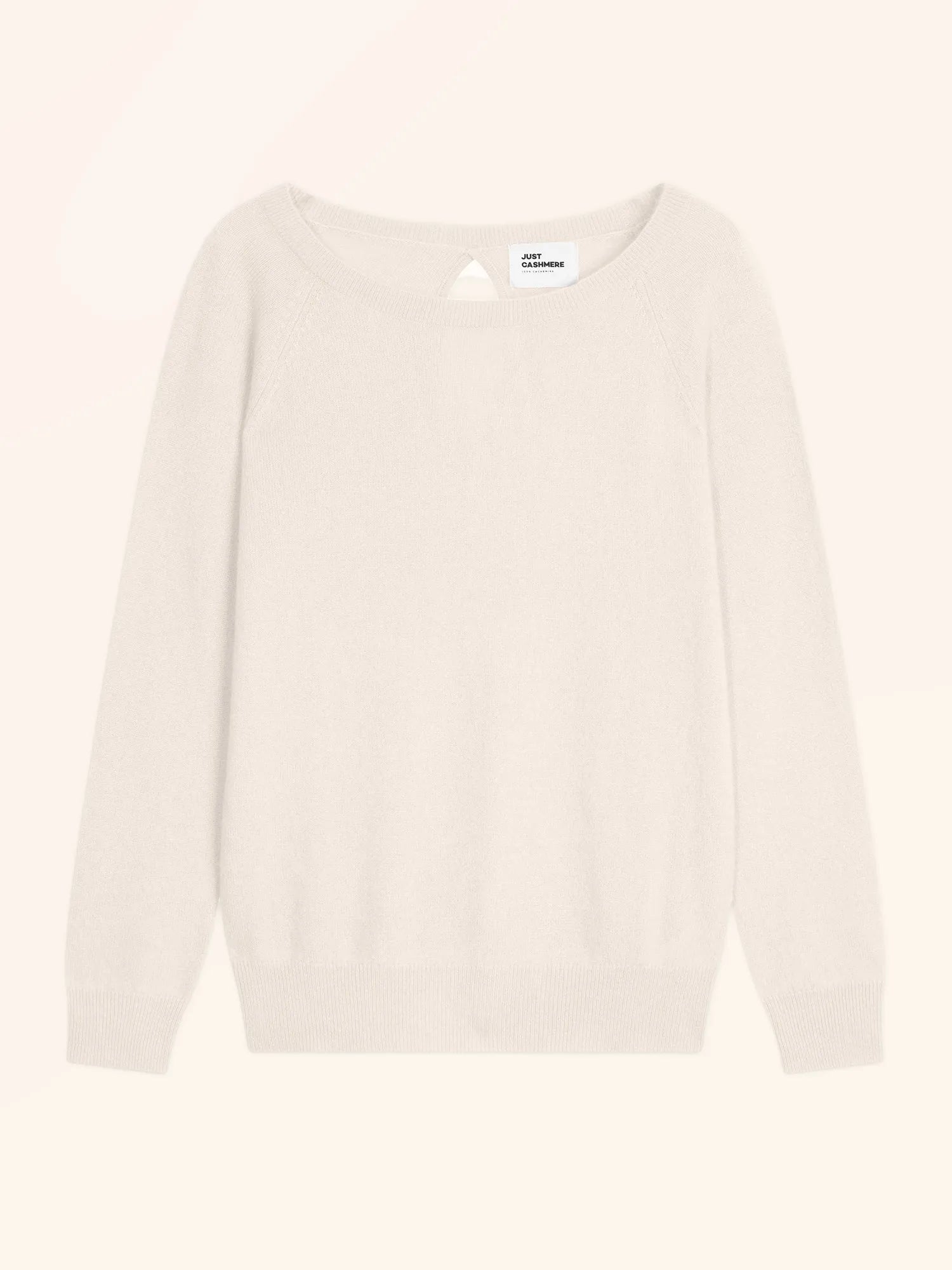 ABIGAILE pull col bateau goutte dos ivoire