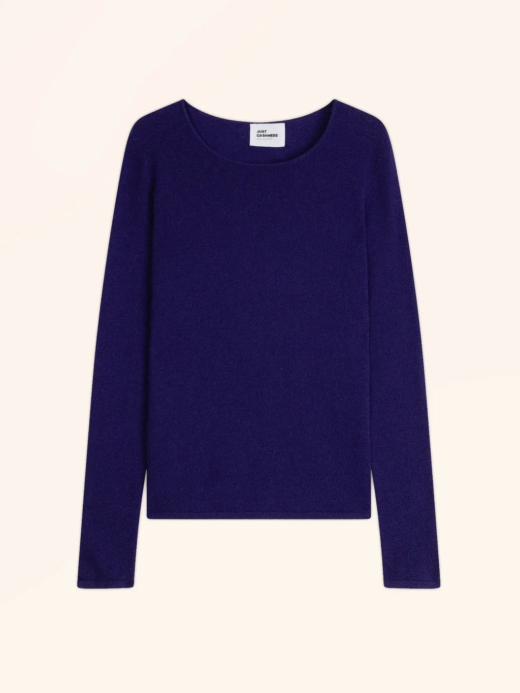 VIVIAN pullover rundhalsausschnitt violett