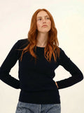VIVIAN pullover rundhalsausschnitt marineblau