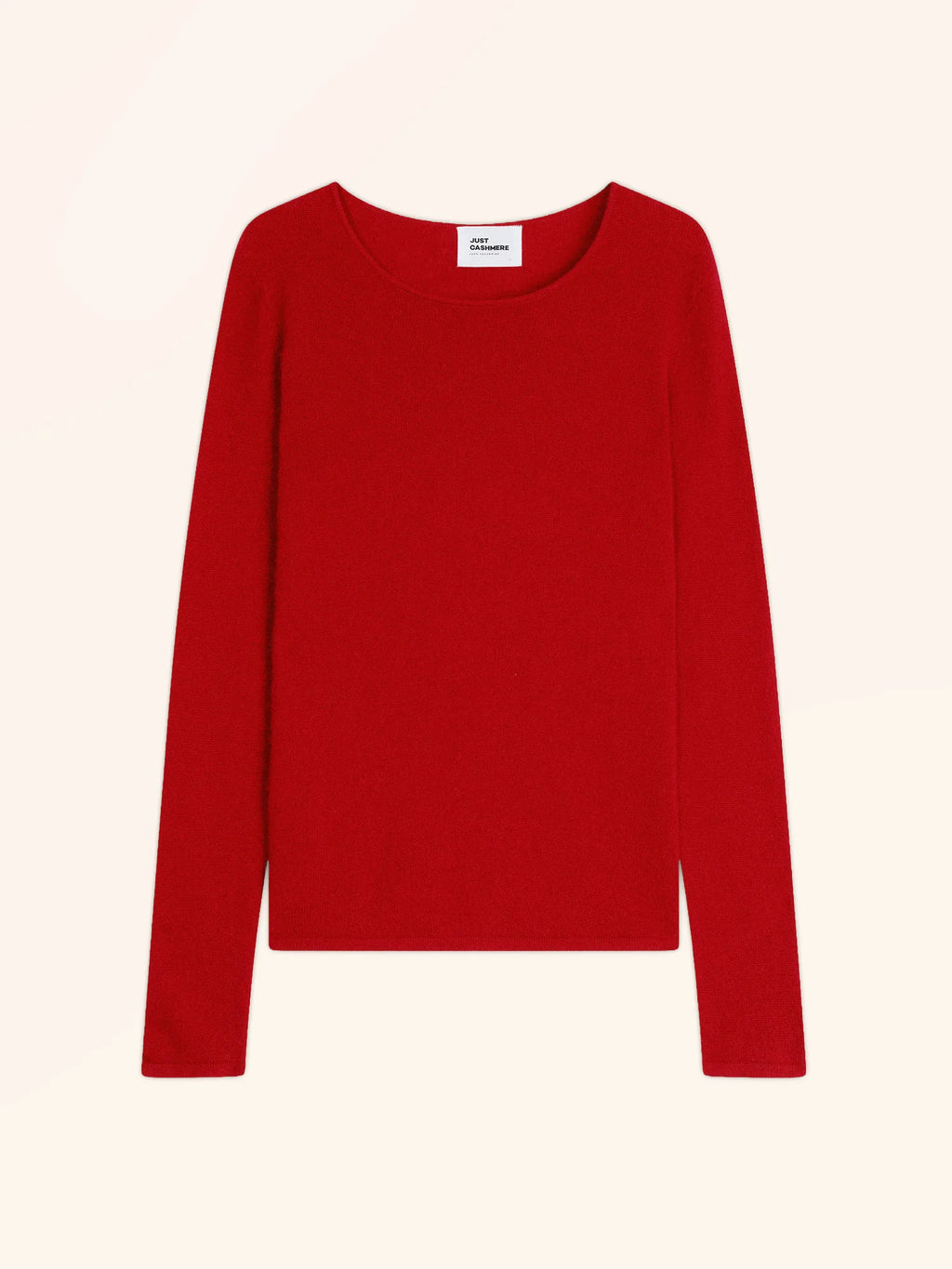 VIVIAN pullover rundhalsausschnitt rot