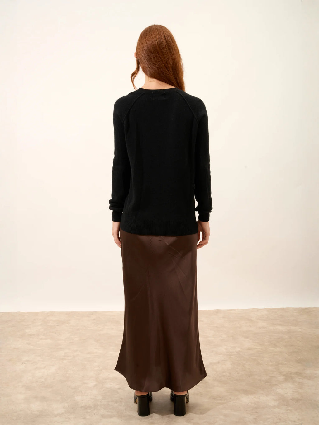 HELEN pullover rundhalsausschnitt schwarz