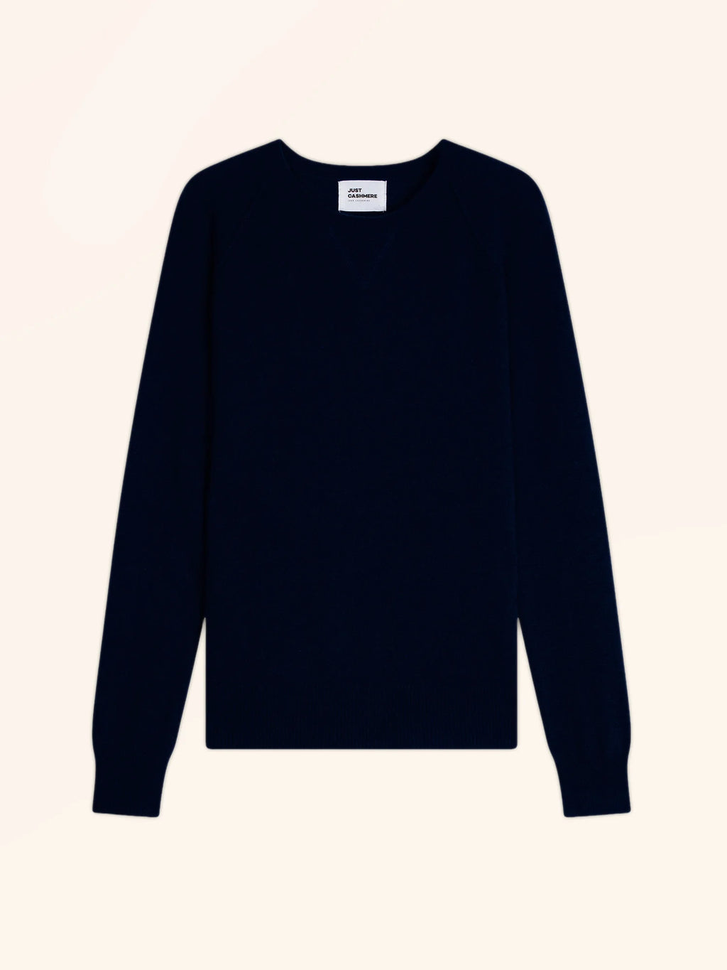 HELEN pull col rond bleu marine
