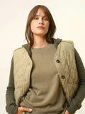 HELEN pullover rundhalsausschnitt army