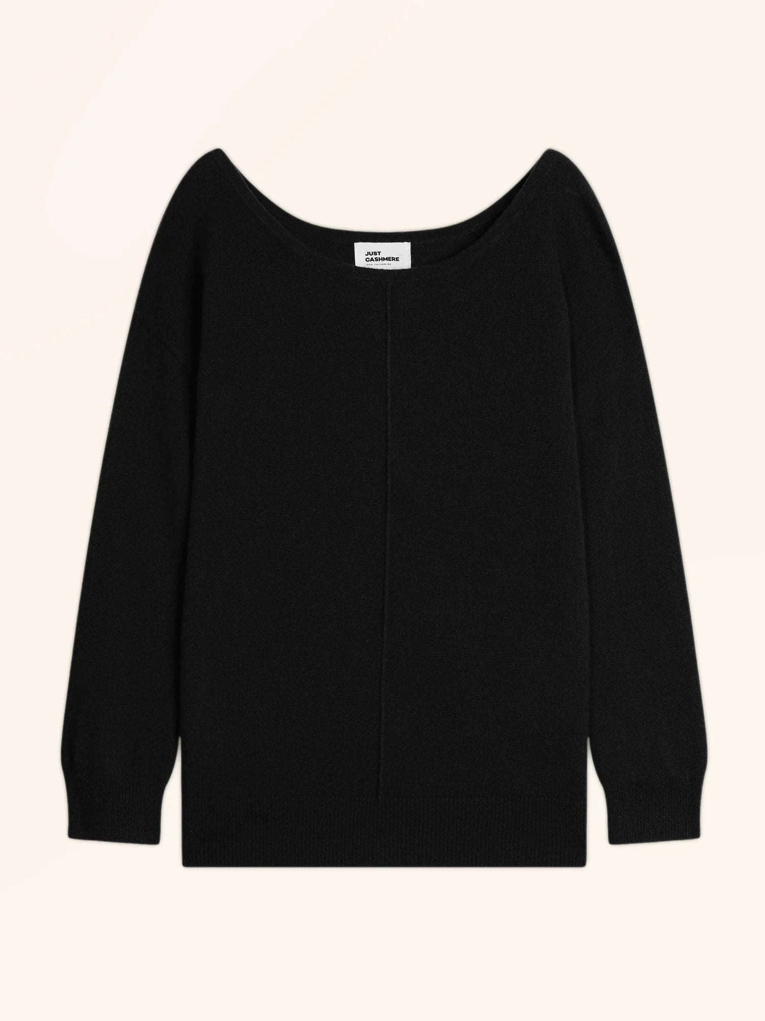 KAREN pullover u-boot-ausschnitt schwarz