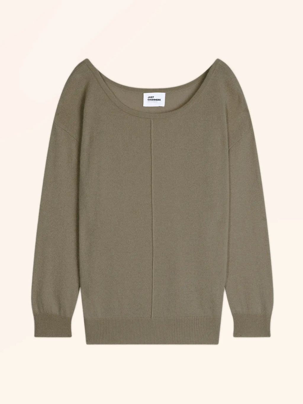 KAREN pullover u-boot-ausschnitt army
