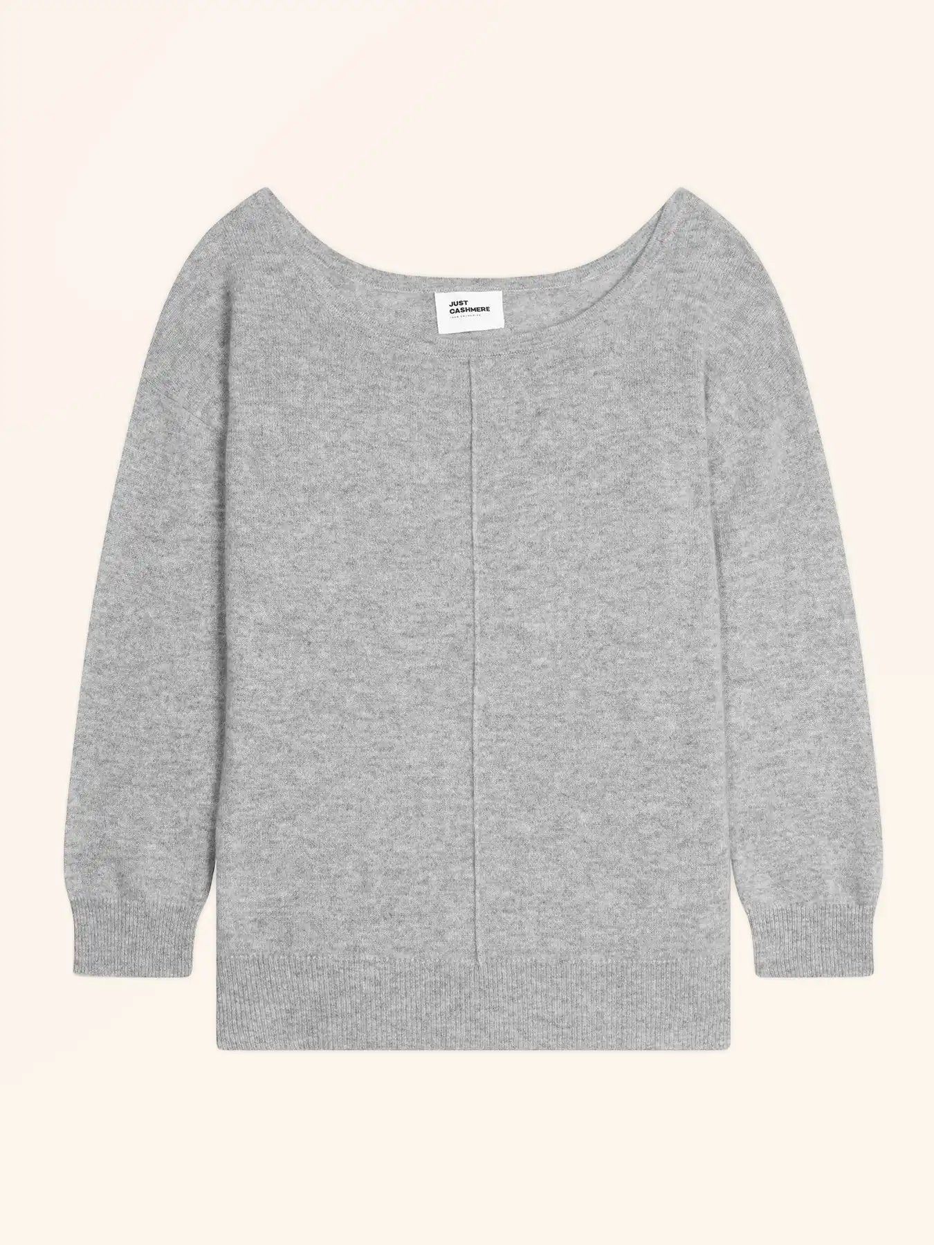 KAREN pullover u-boot-ausschnitt wolke meliert