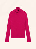 LEXIE Pullover Rollkragen Fuchsia