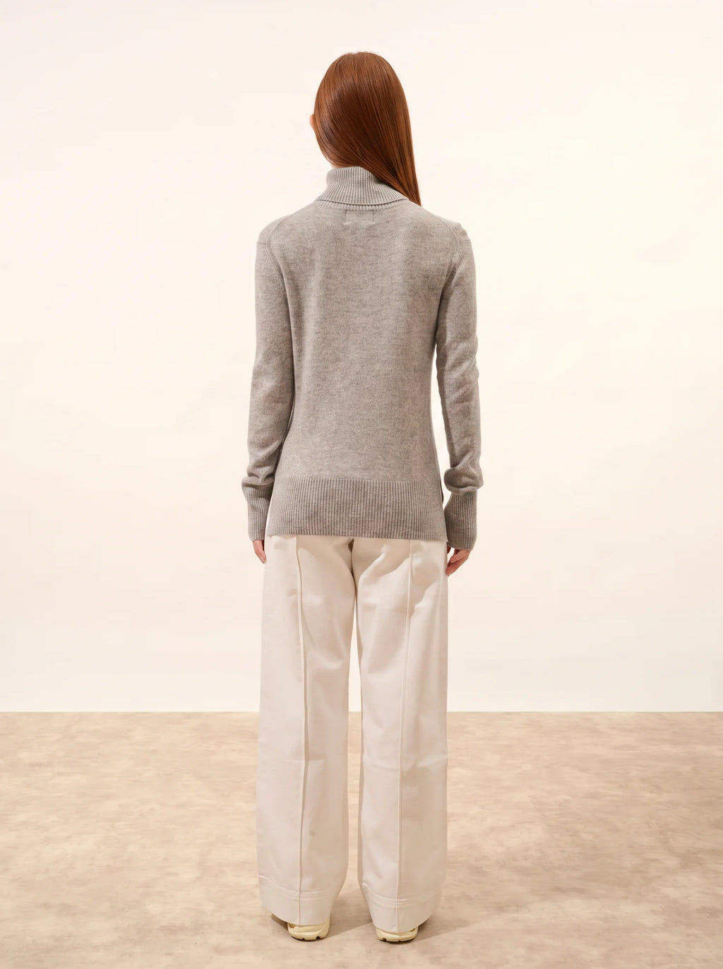 LEXIE pullover rollkragen wolke meliert