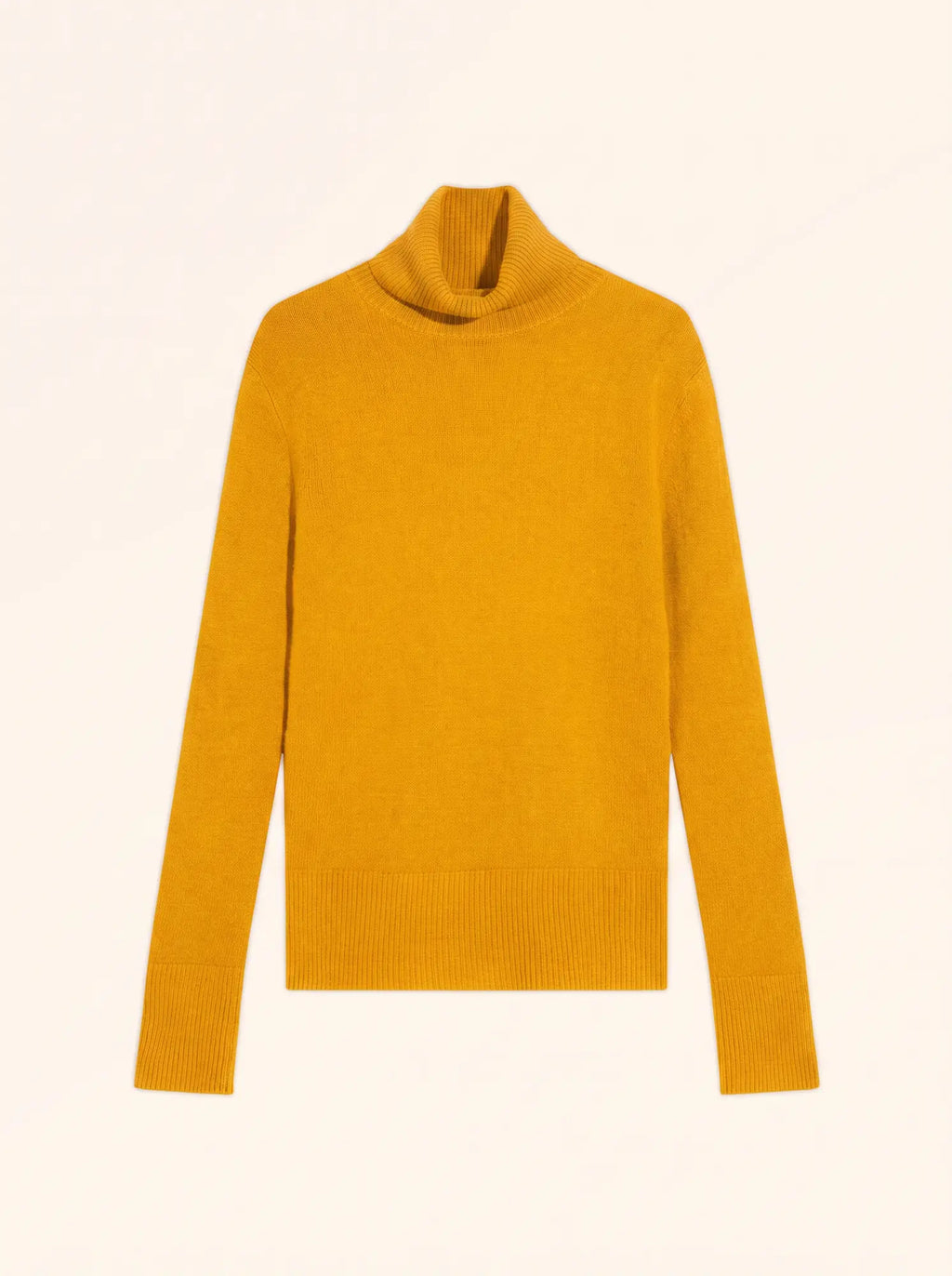 LEXIE pullover rollkragen curcuma