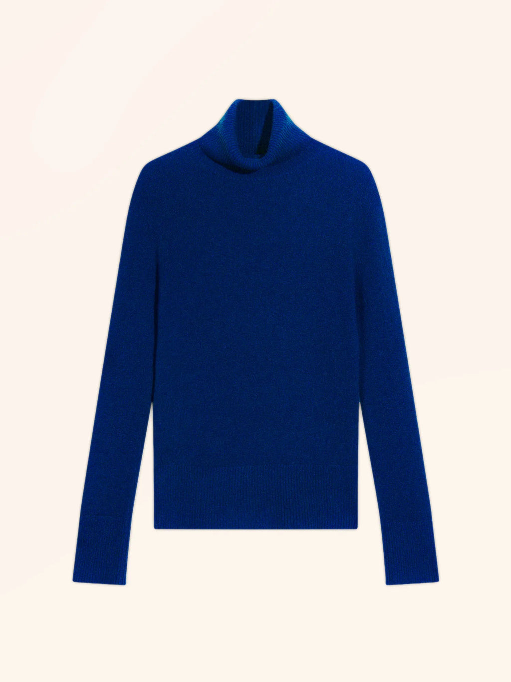 LEXIE pull col roulé outremer