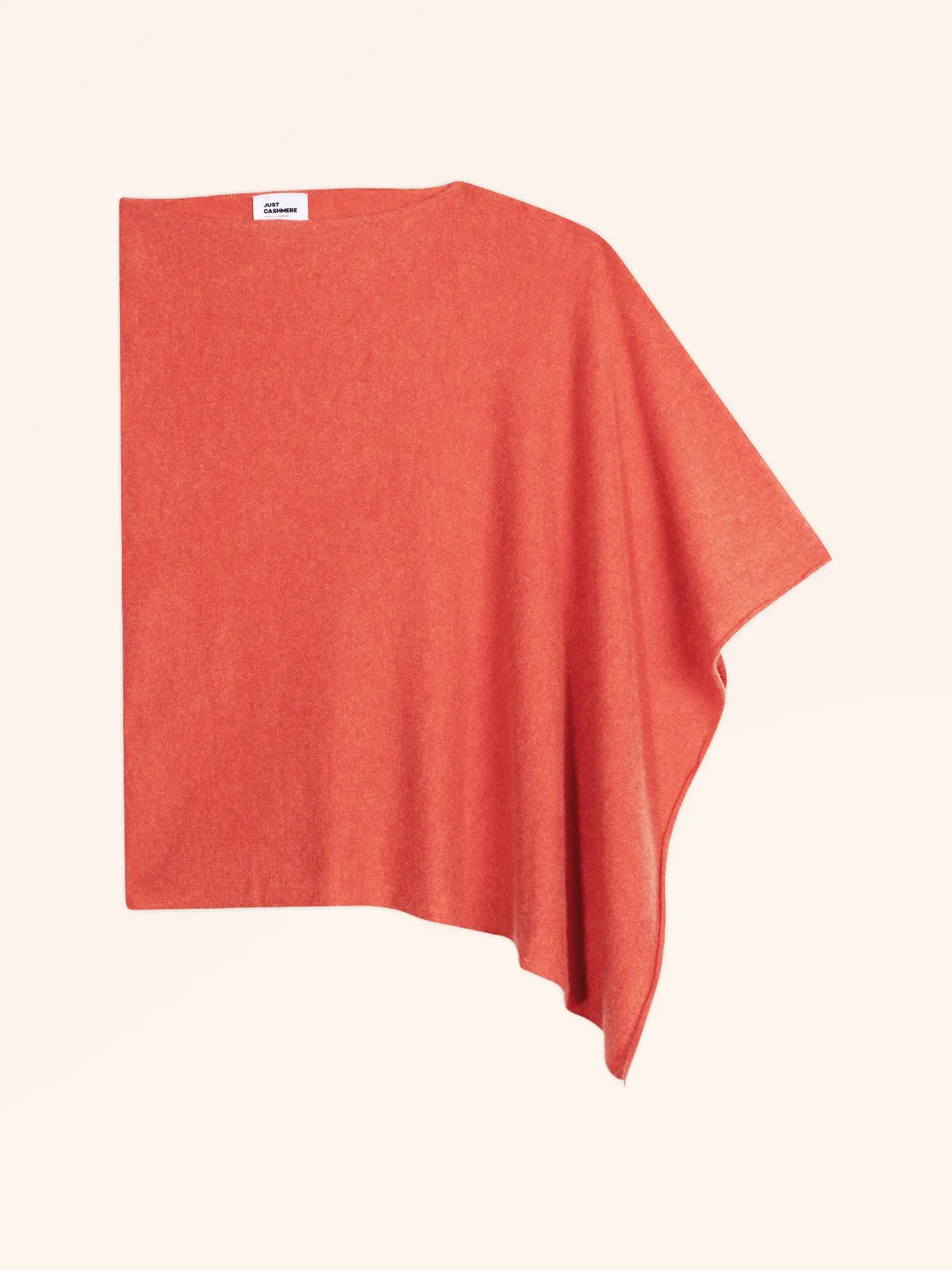 MEREDITH poncho orange meliert