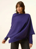 MEREDITH poncho violett