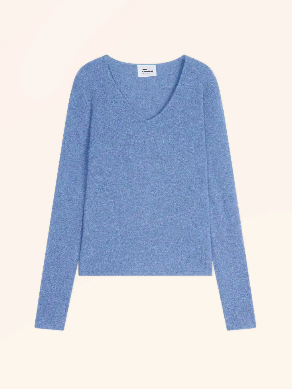 JOAN pullover v-ausschnitt himmelblau