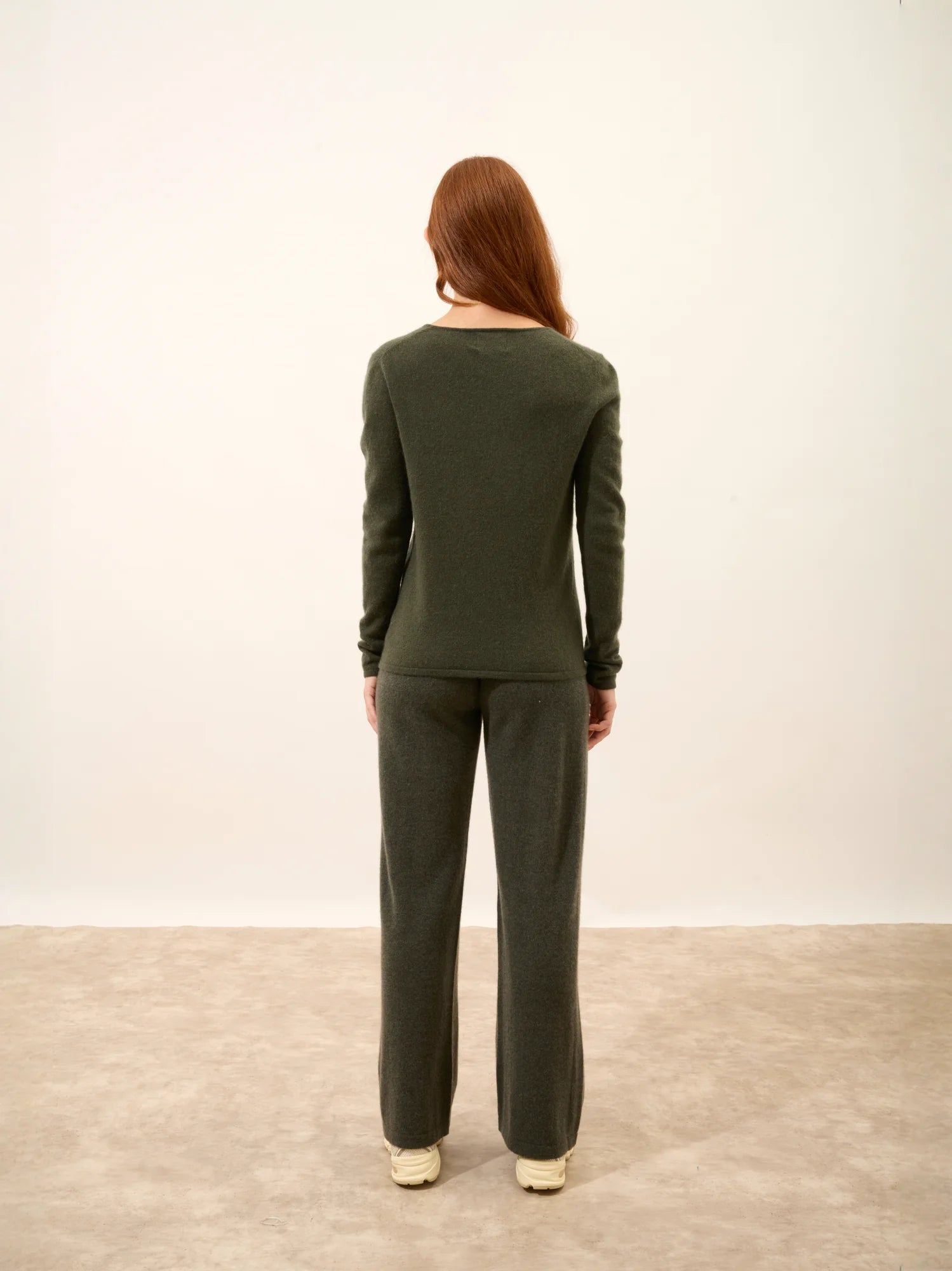 JOAN pullover v-ausschnitt khaki