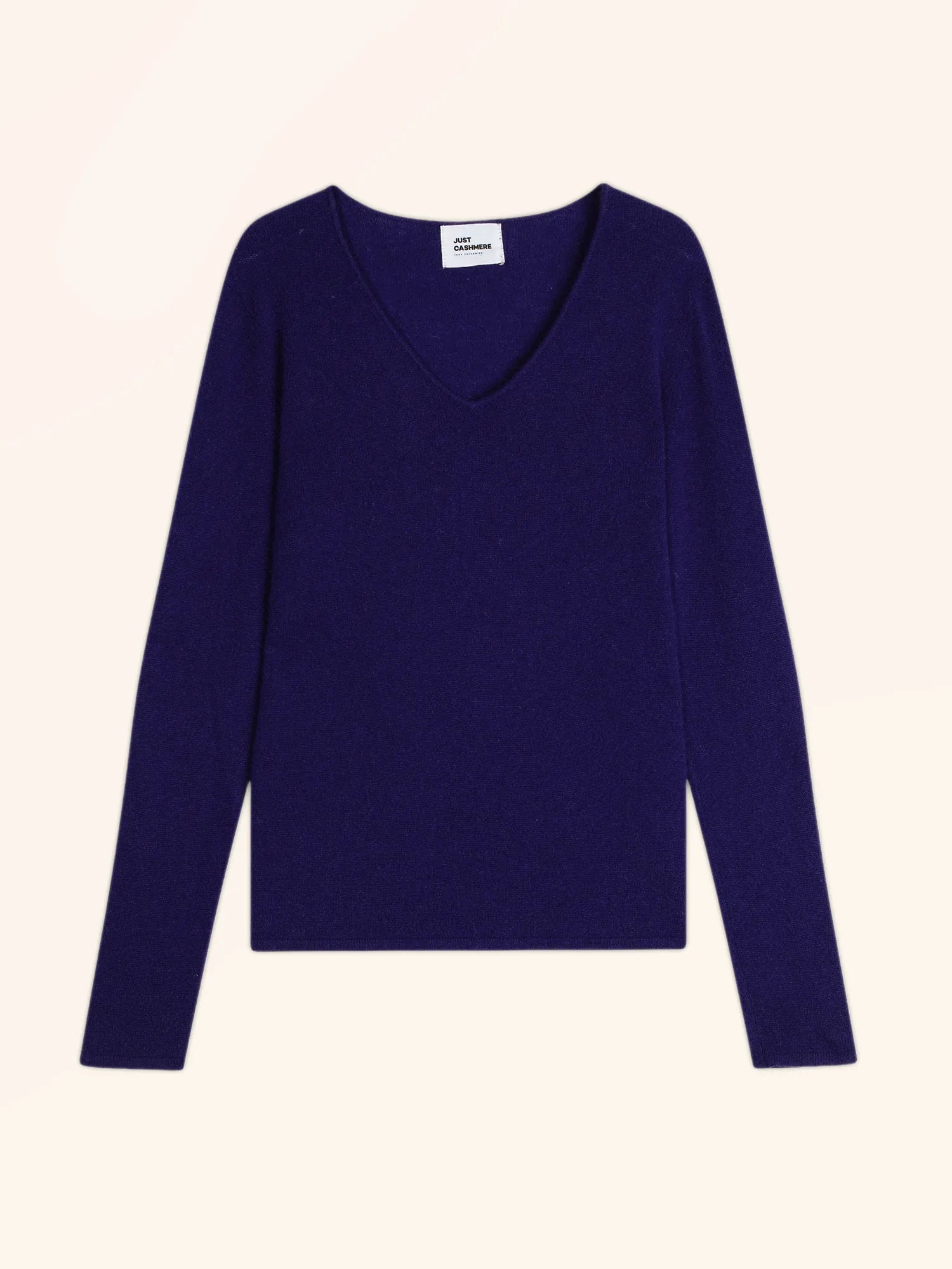 JOAN pullover v-ausschnitt violett