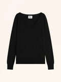 PHOEBE Pull Col V Noir