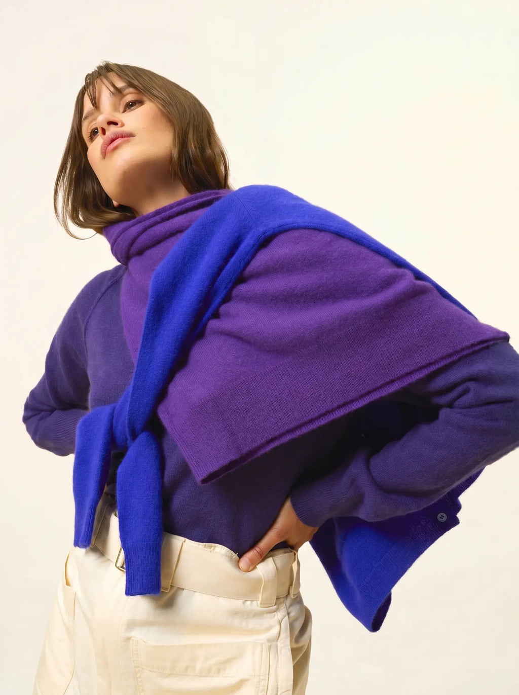 PHOEBE pull col V violet