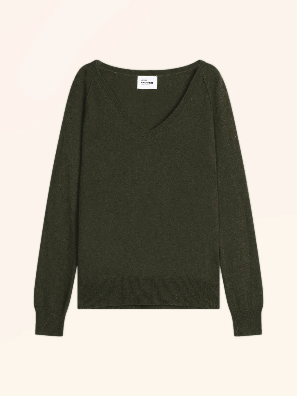 PHOEBE pullover v-ausschnitt khaki
