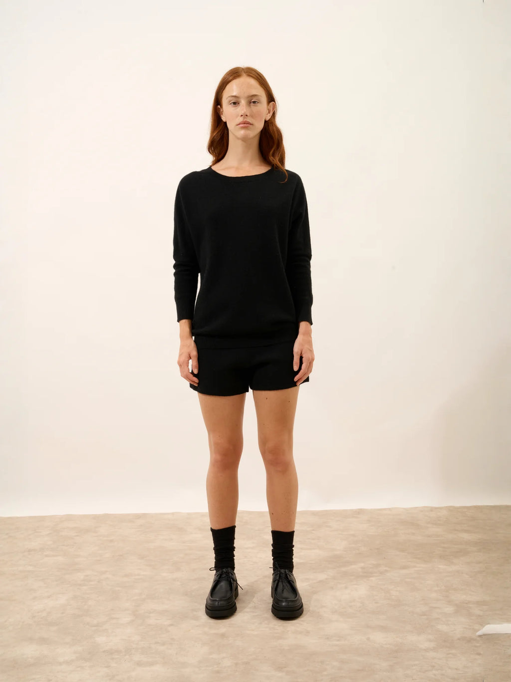 REBECCA pullover chauve souris schwarz