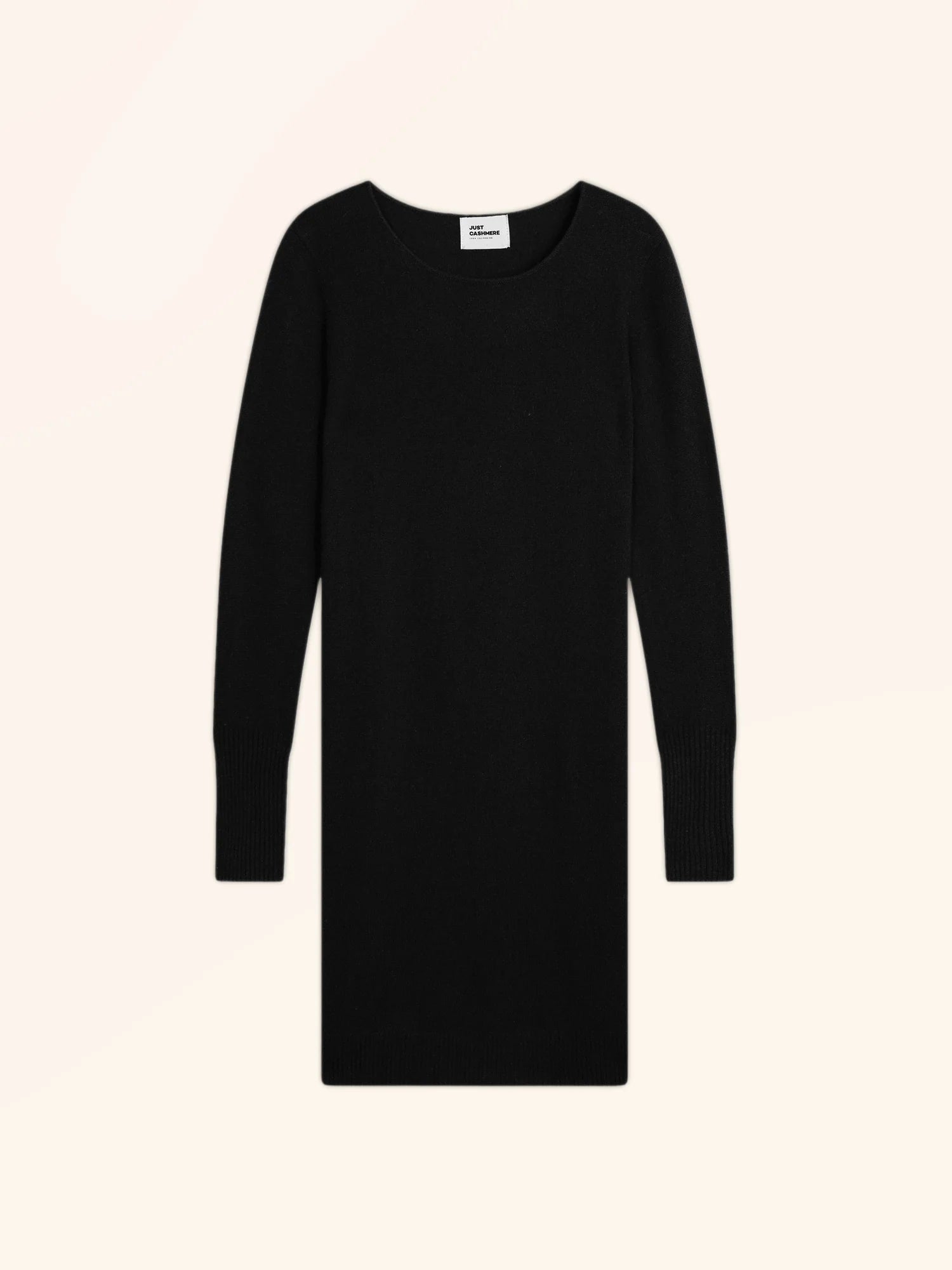 SUSAN robe col rond noir