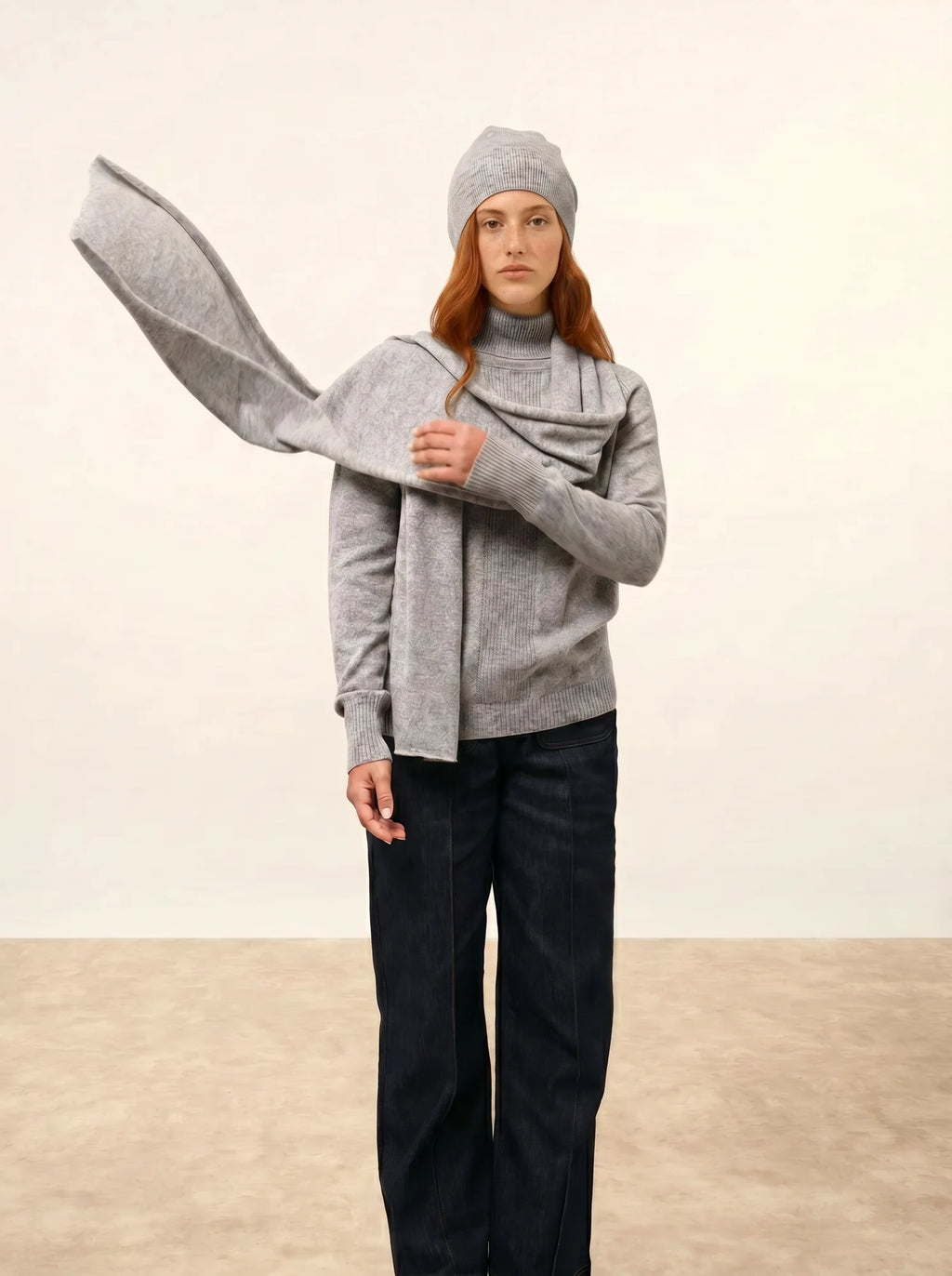 GINGER bonnet nuage chiné