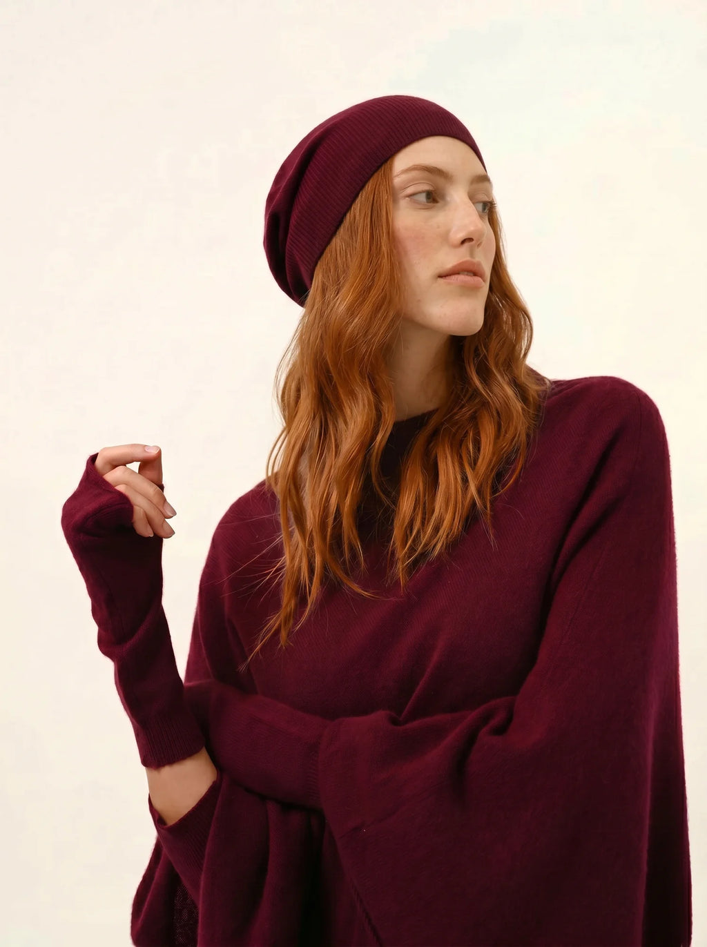 GINGER bonnet bordeaux