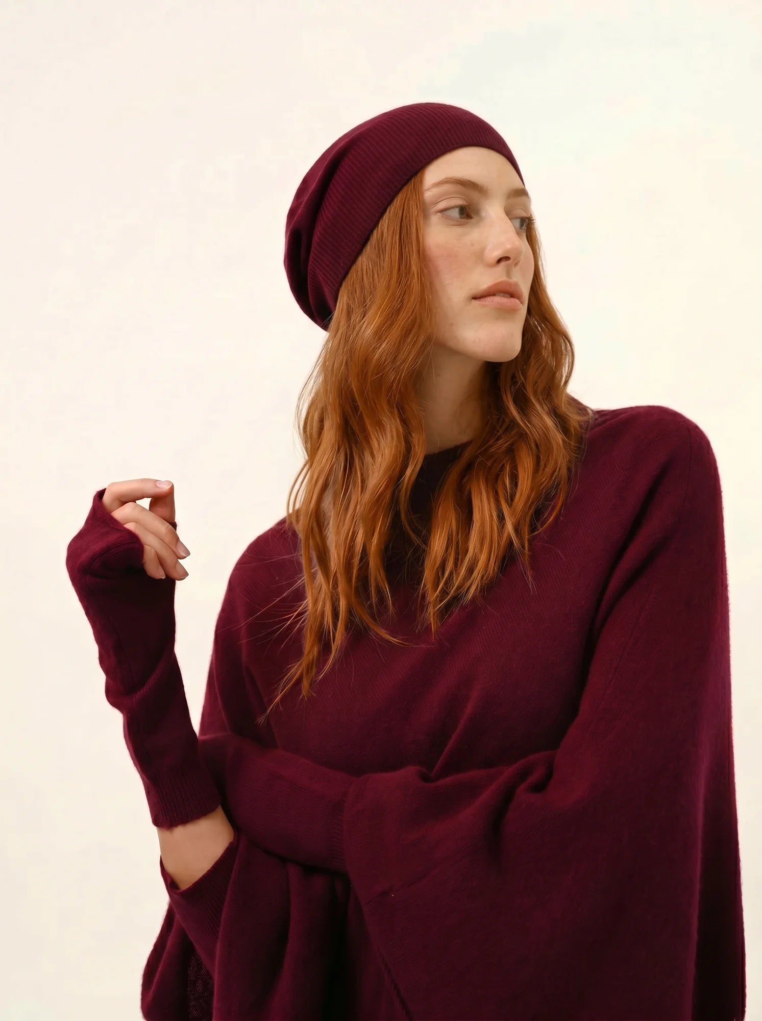 GINGER bonnet bordeaux