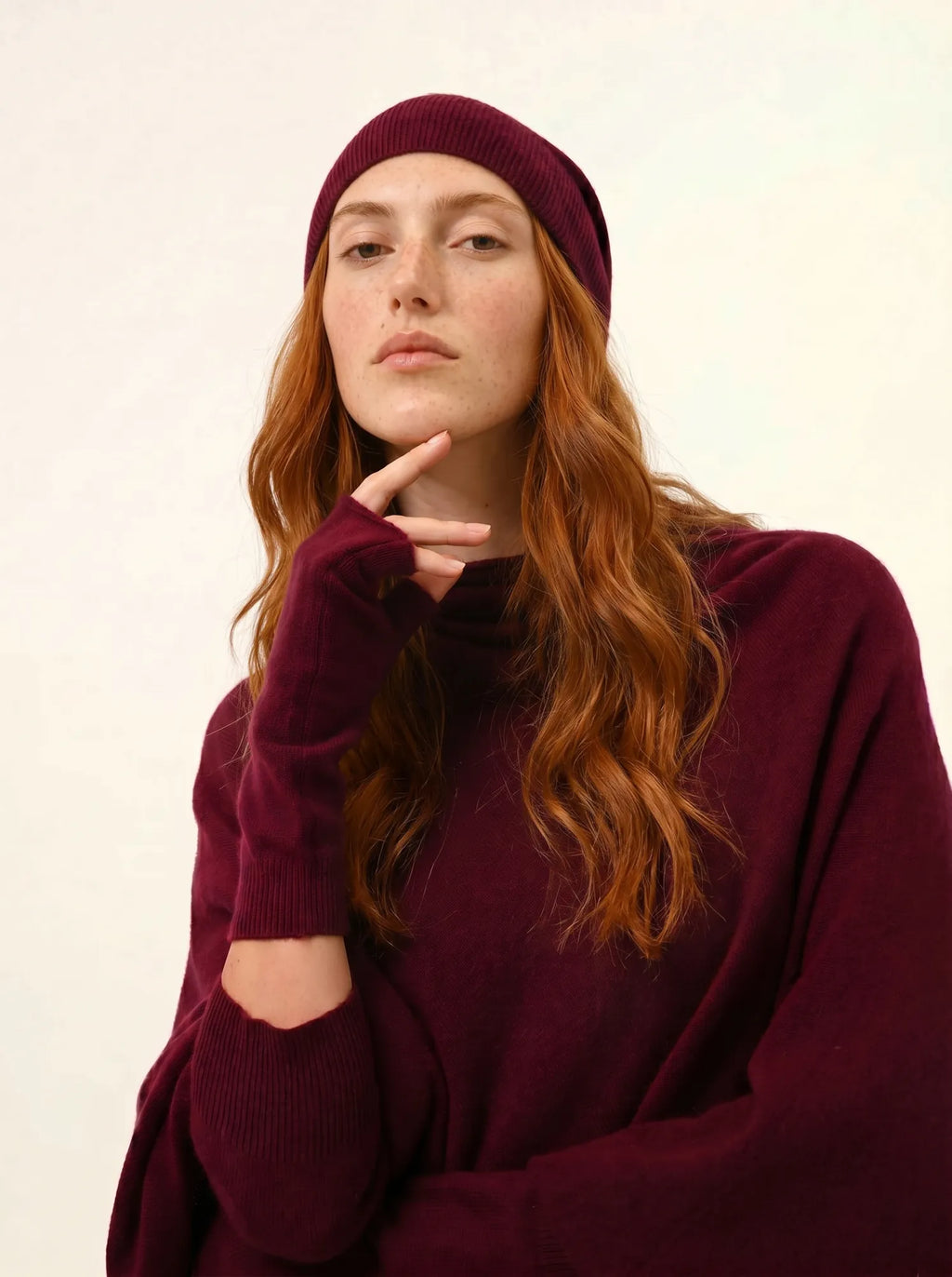 GINGER bonnet bordeaux