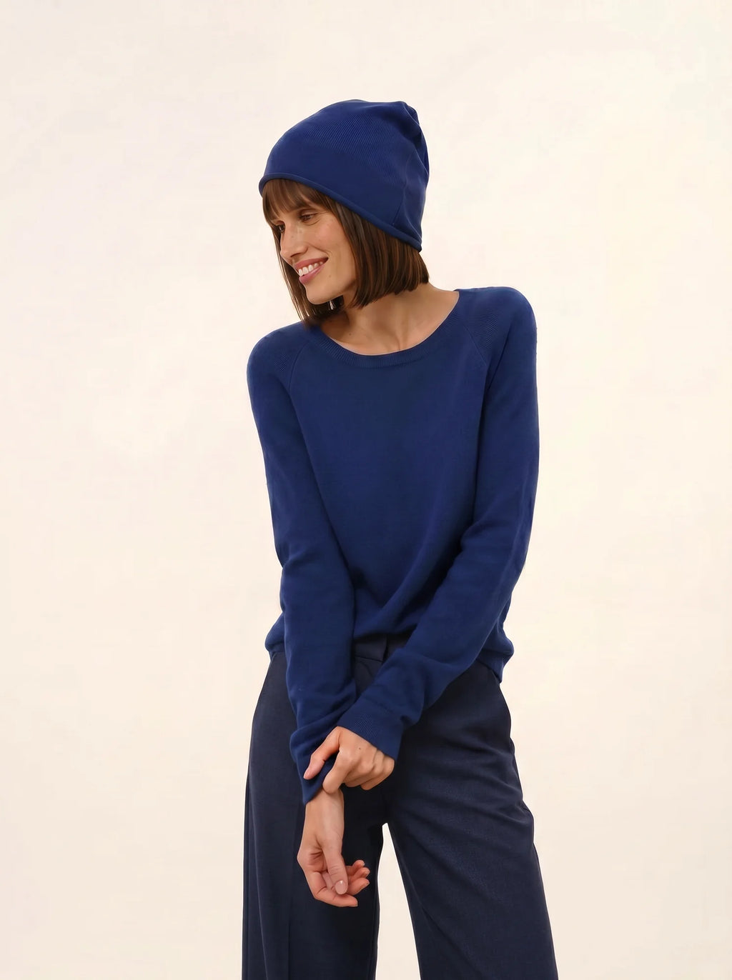 LAUREN bonnet outremer