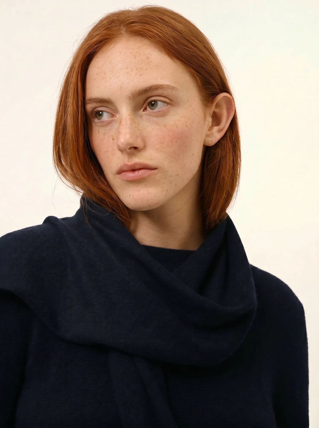 SPENCER schal marineblau