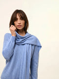 SPENCER schal himmelblau