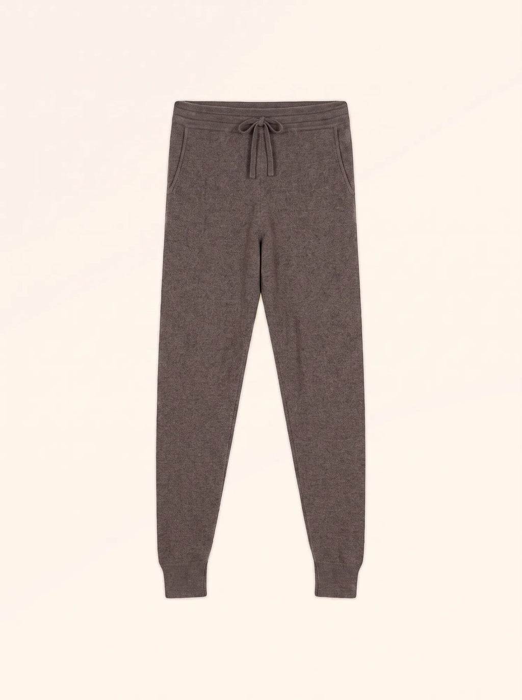 WENDY jogginghose taupe meliert