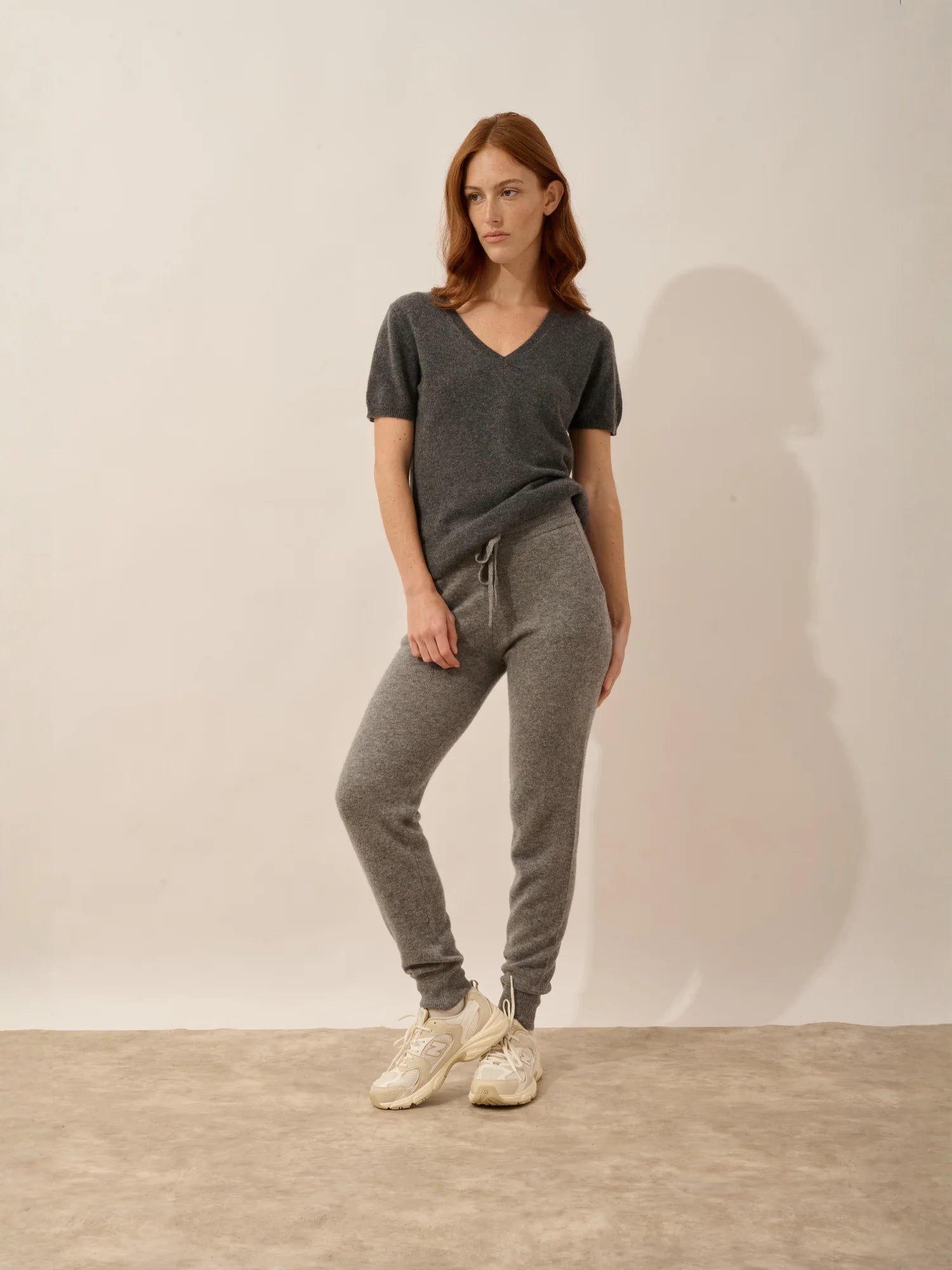 WENDY jogginghose flanelle meliert