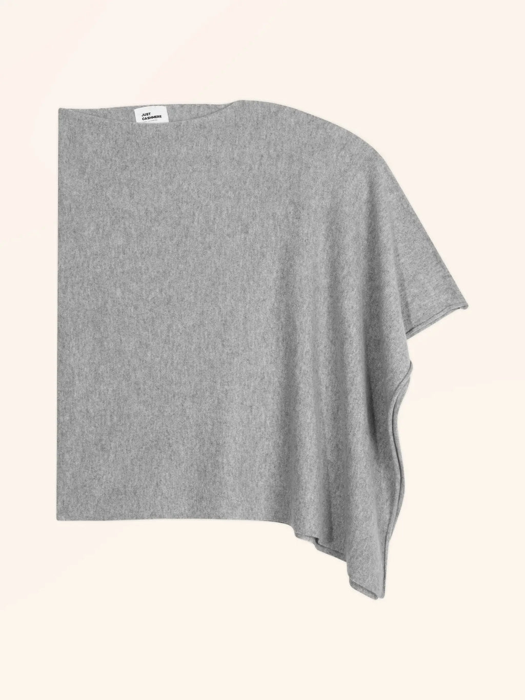 MEREDITH poncho wolke meliert