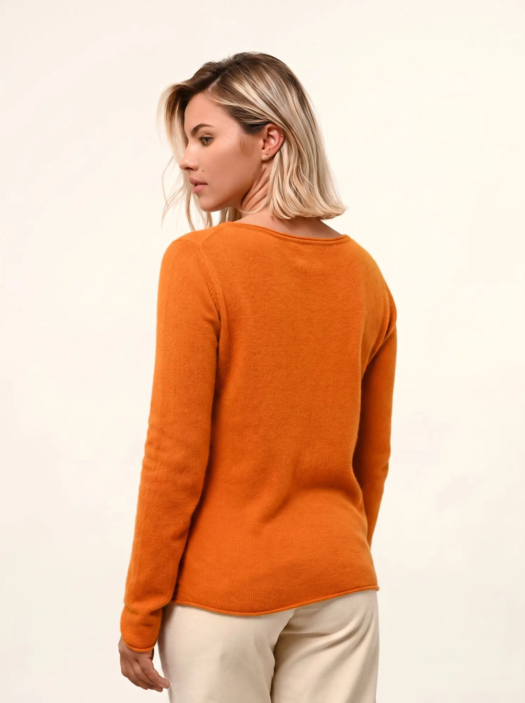 GRACE pullover u-boot-ausschnitt ocre