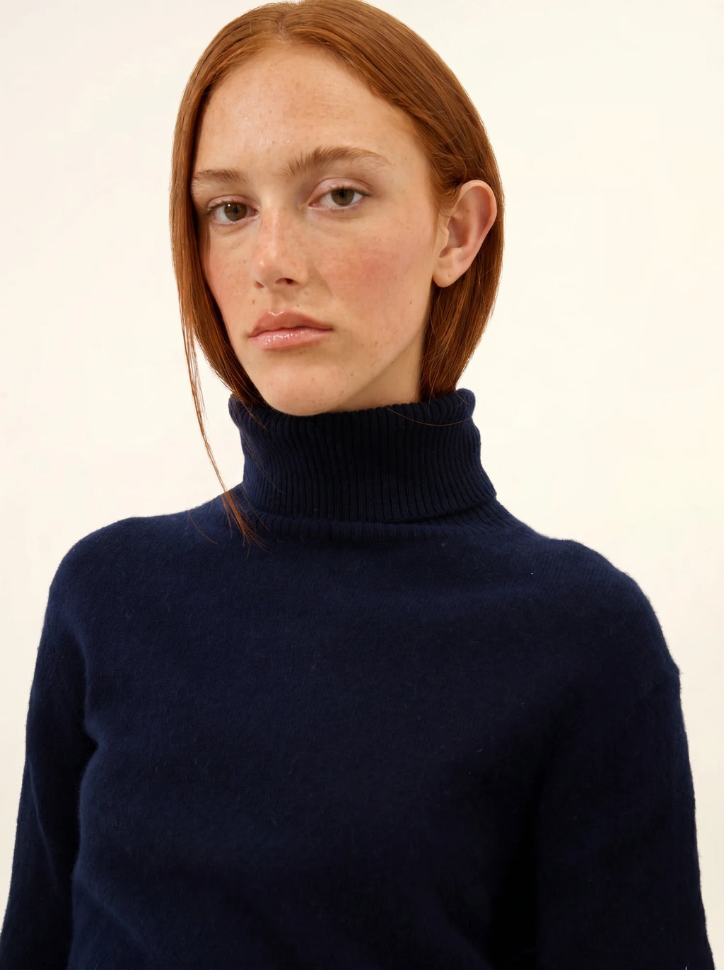 LEXIE pullover rollkragen marineblau