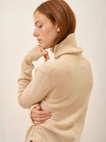 LEXIE pullover rollkragen sand