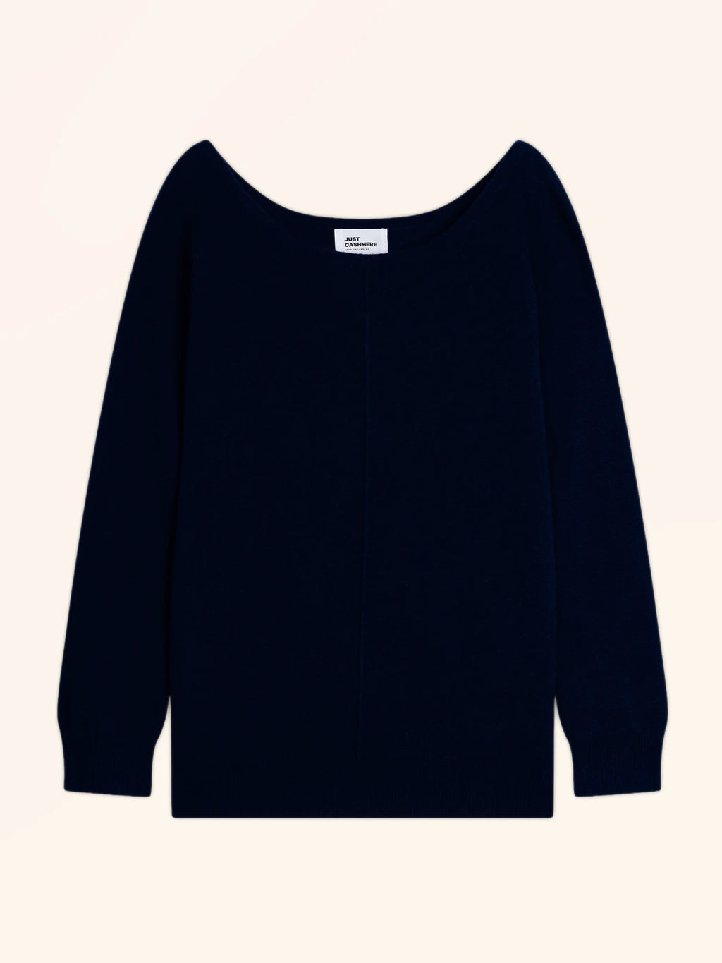 KAREN pullover u-boot-ausschnitt marineblau