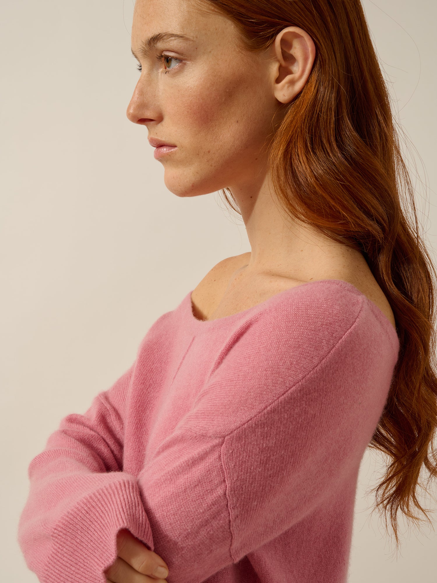 KAREN pull col rond pétale