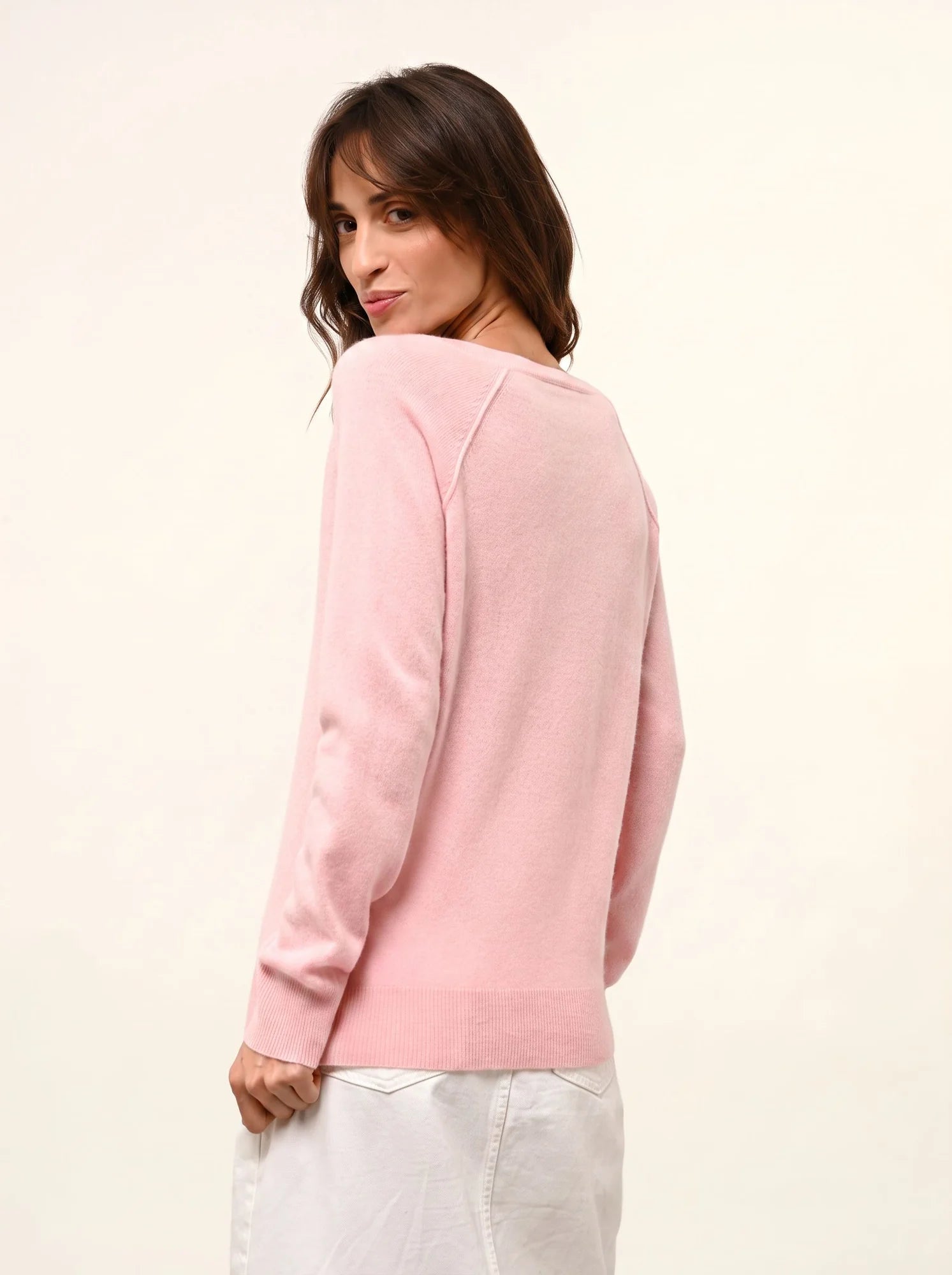 PHOEBE pullover v-ausschnitt ballerine
