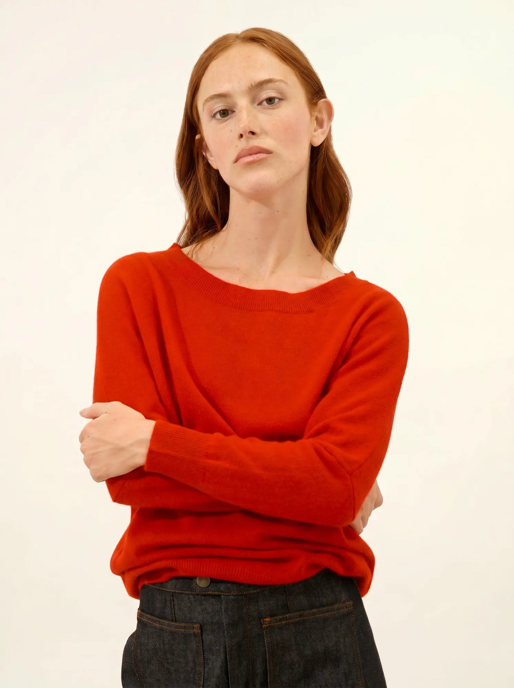 REBECCA pullover chauve souris rot