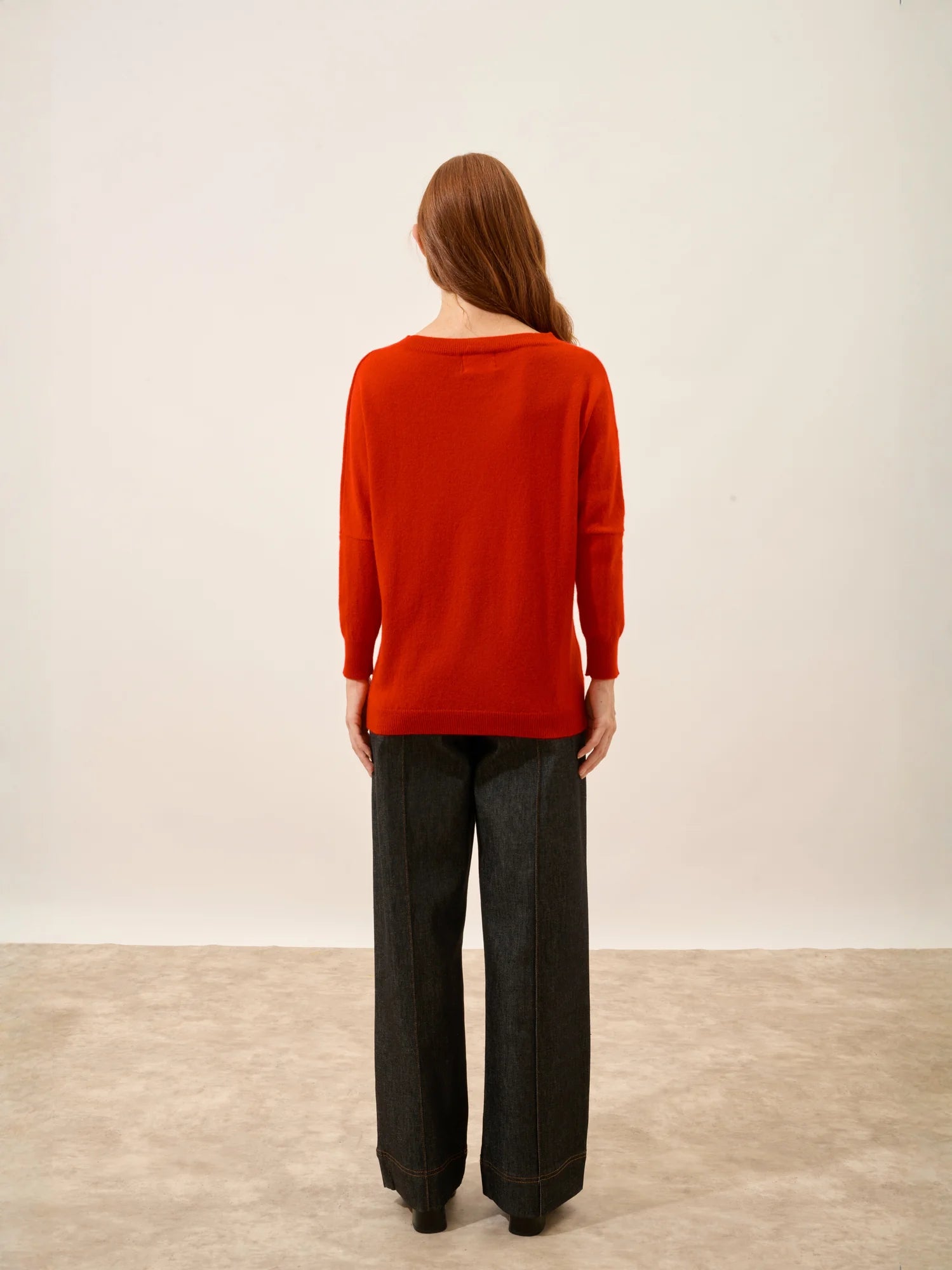 REBECCA pullover chauve souris rot