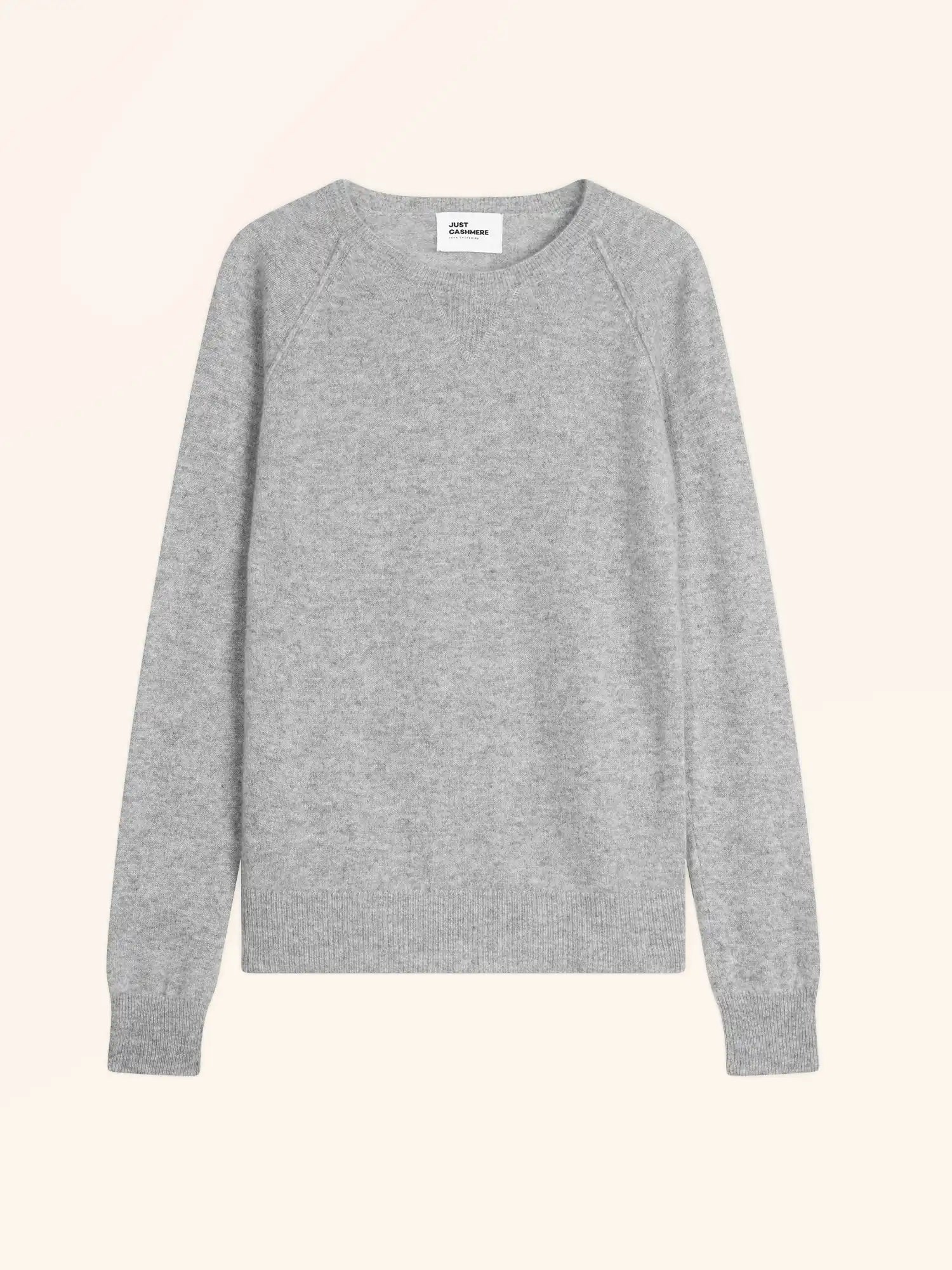 HELEN pullover rundhalsausschnitt wolke meliert
