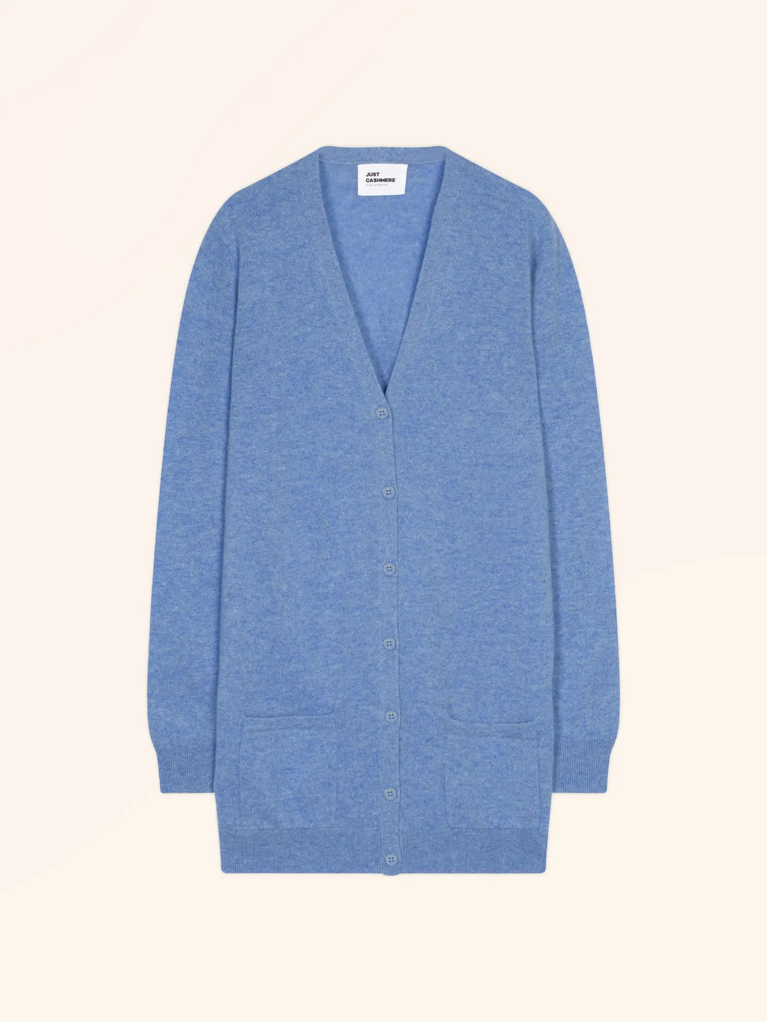 TOMMIE strickjacke v-ausschnitt himmelblau