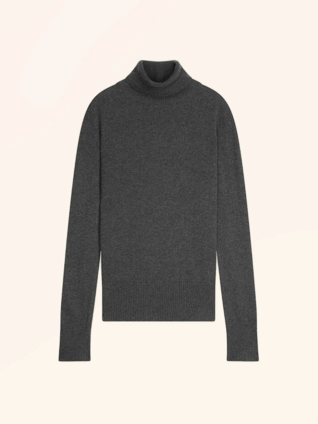 LEXIE pullover rollkragen anthrazit meliert