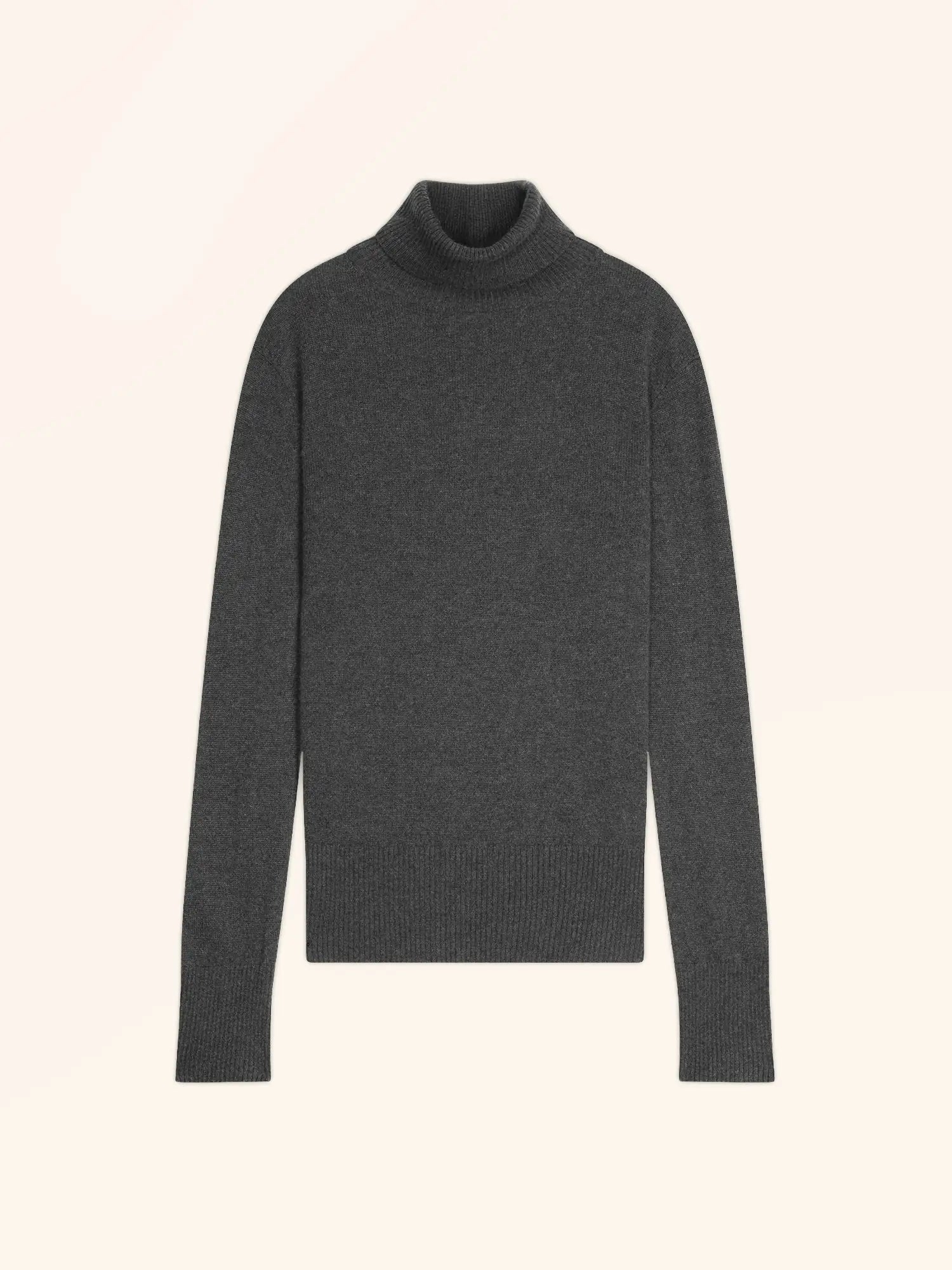 LEXIE pullover rollkragen anthrazit meliert