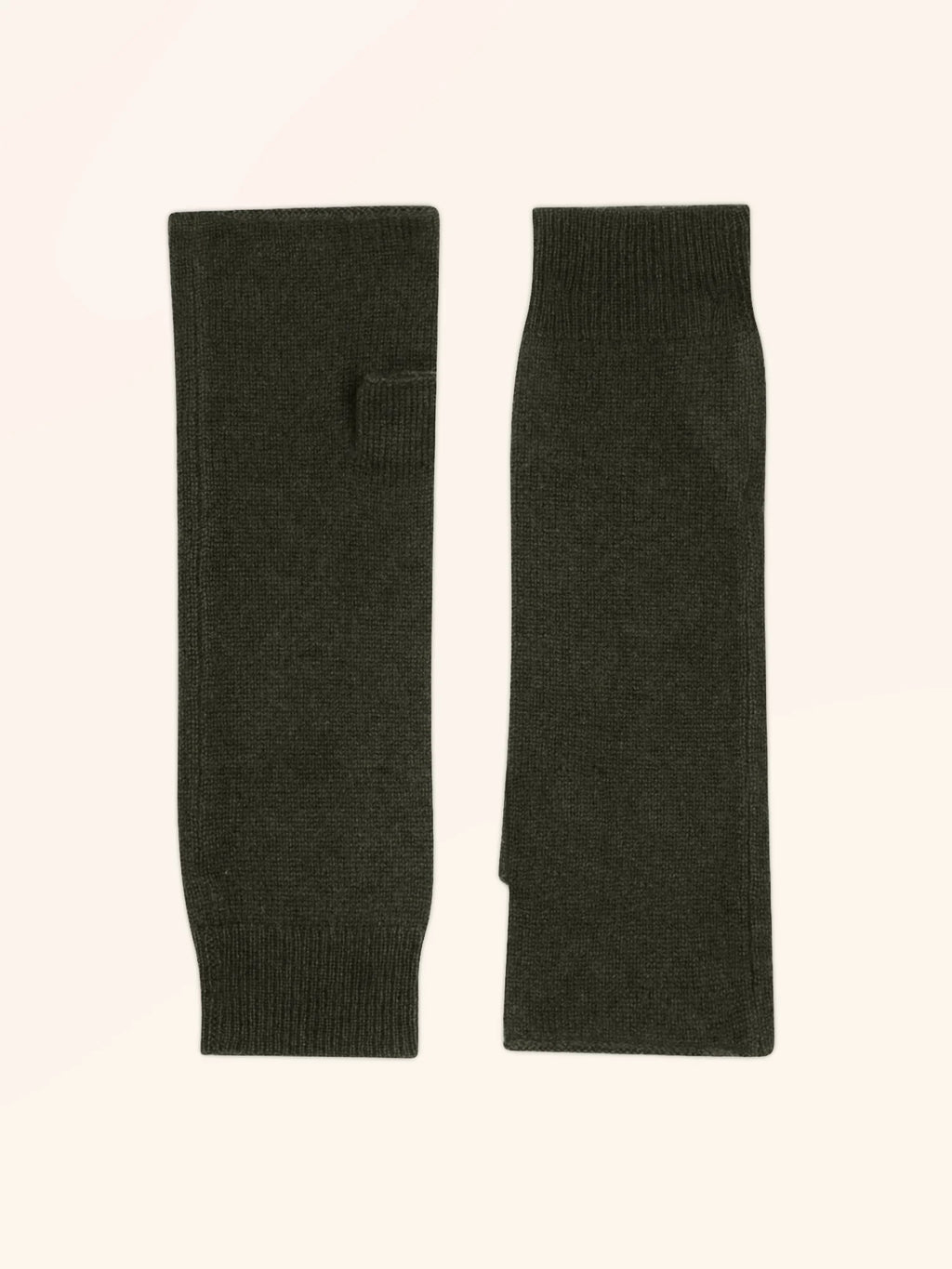 ZOE fingerlose handschuhe khaki