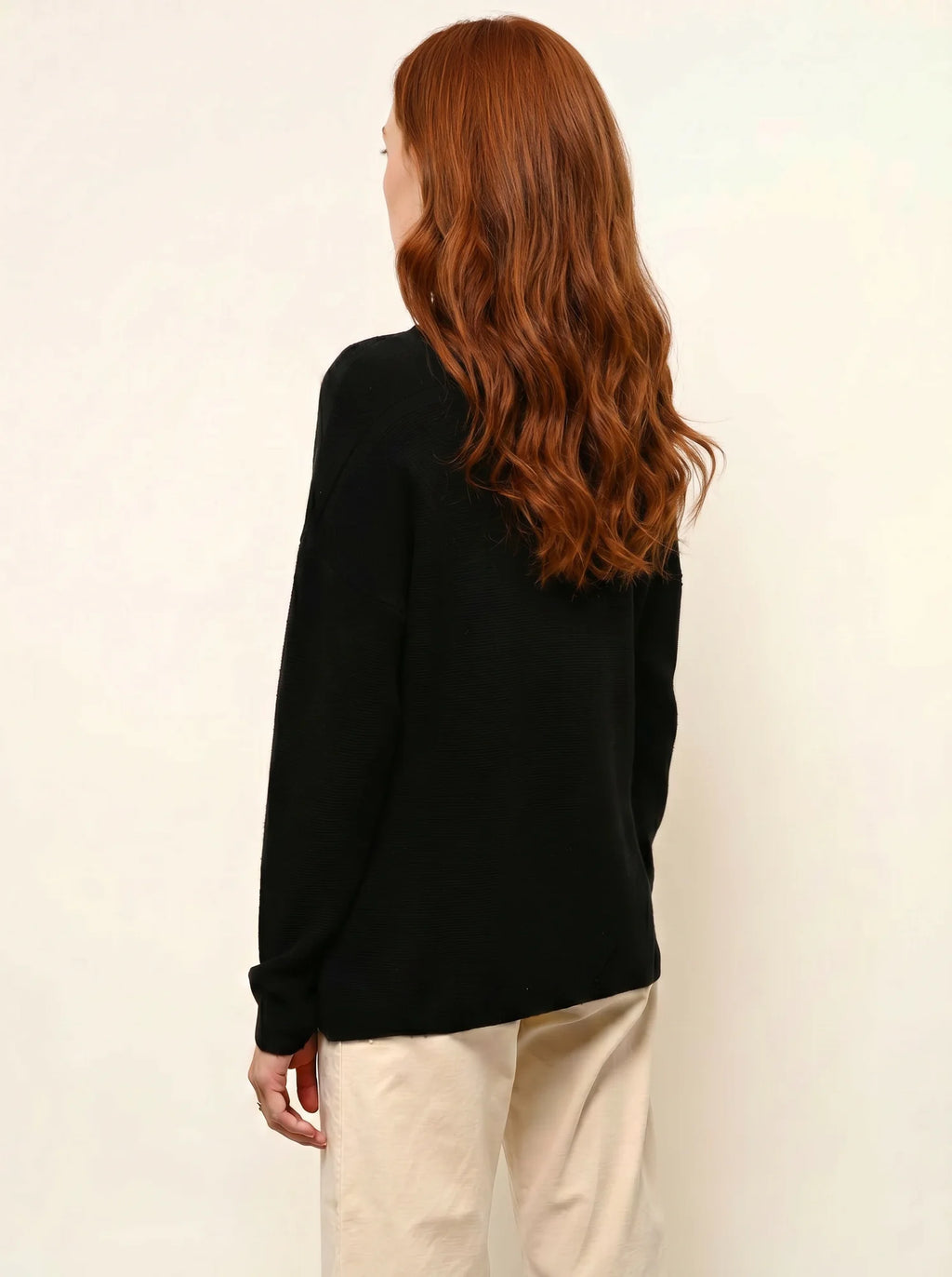 BLANTYRE pullover rollkragen schwarz