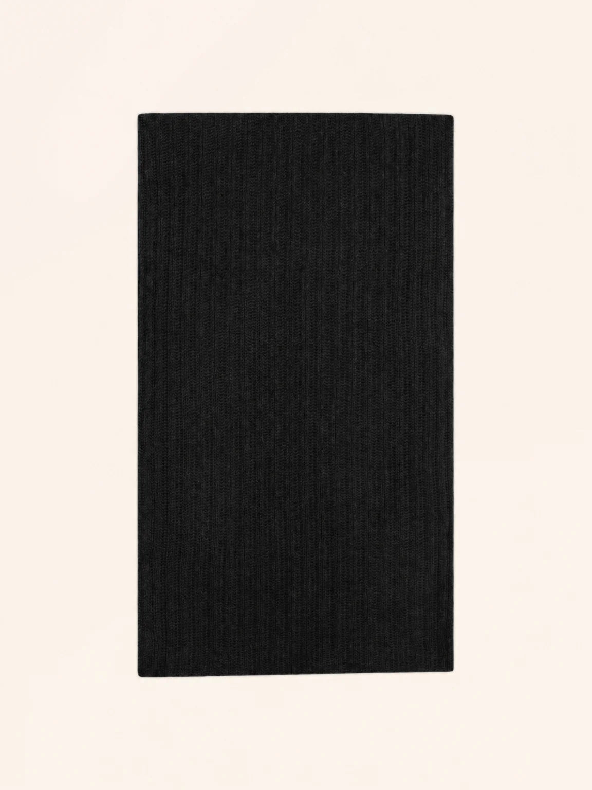HUTTON halswärmer 4-fädig schwarz