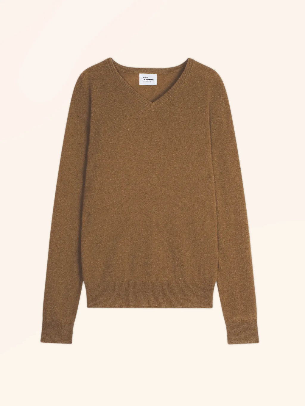 WALT pullover v-ausschnitt noisette